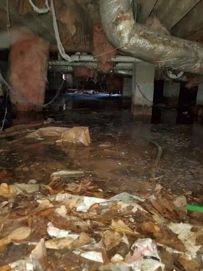 Crawl space flood assessment for Leak Detection & Repair in Moorestown